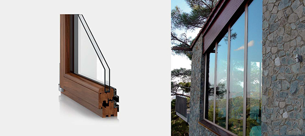 کاربرد چوب نما یا ترمووود در پنجره دوجداره