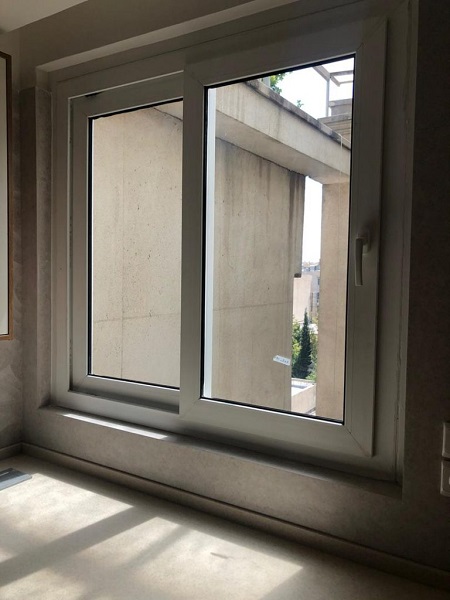 عرض و ارتفاع استاندارد پنجره دوجداره upvc