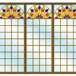 پنجره ارسی upvc