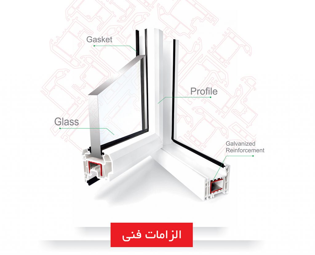 عوامل تاثیر گذار بر قیمت پنجره upvc لولایی