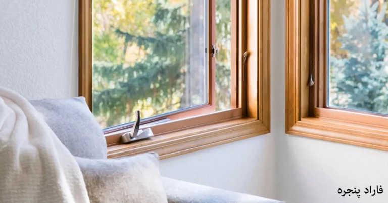 پنجره روکوب دار آلومینیومی